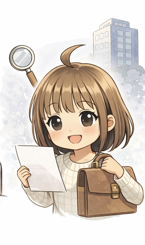 自分の軸を持って転職活動に向き合う女性のイメージ