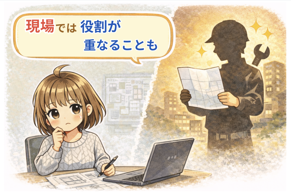 設計補助 CADオペレーター 違い 現場 体験