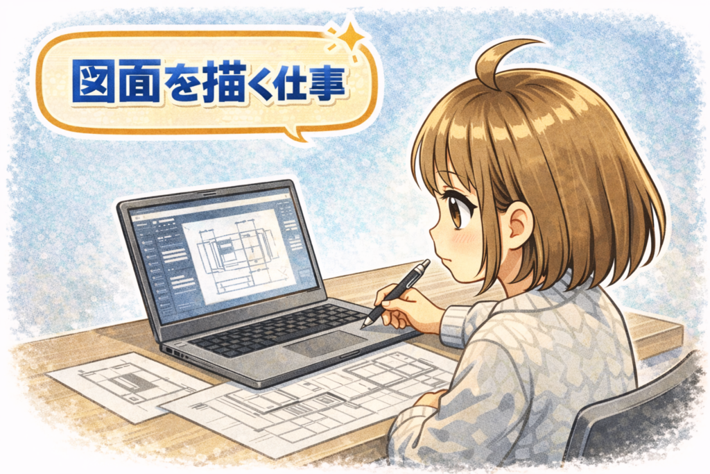 CADオペレーター 仕事内容 図面作成