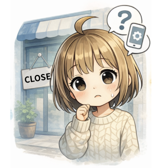 日本通信SIMは店舗サポートがなく困っている様子