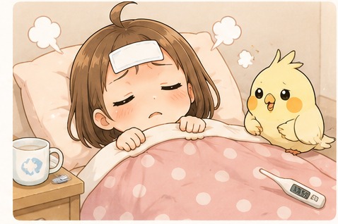 慣れない環境で気づかぬうちに緊張していたよう